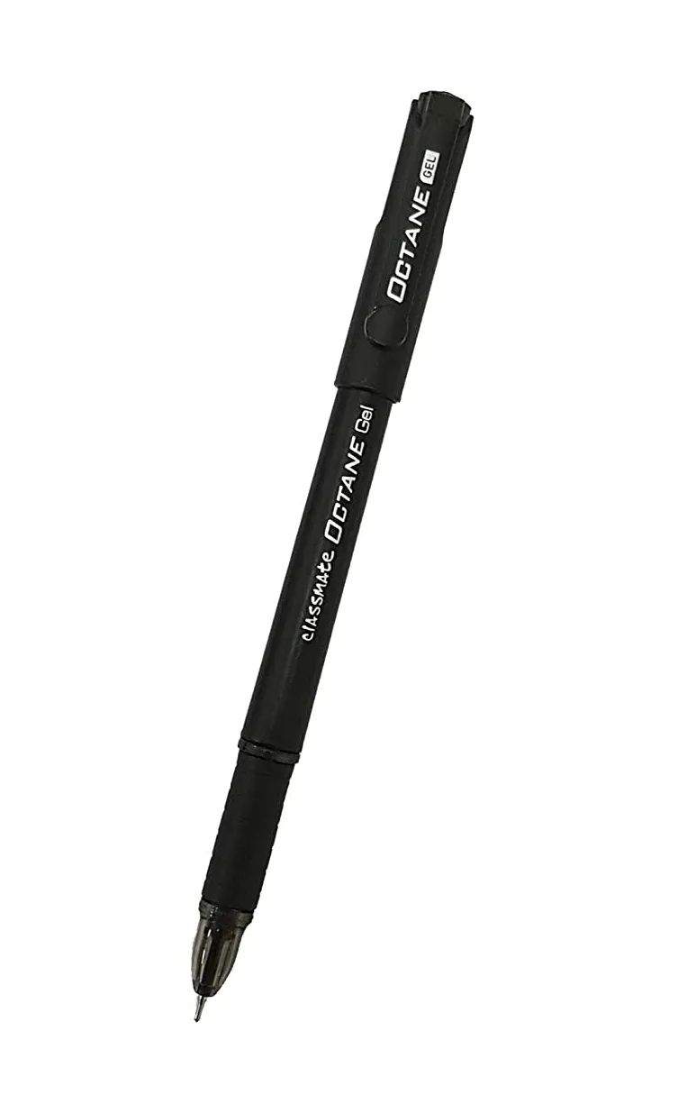 Classmate Octane Gel Pen- Black Pack of 1 Monobox